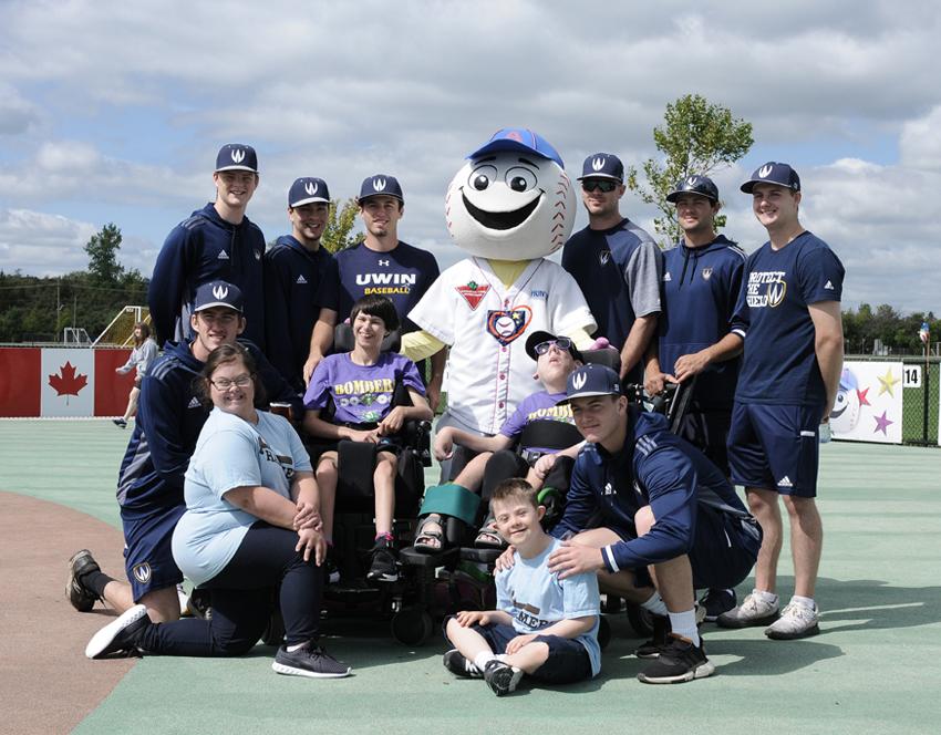 Another wonderful day at the Miracle League.