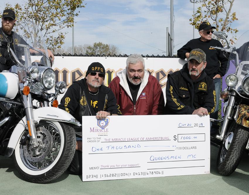 Thank you members of Queensmen MC